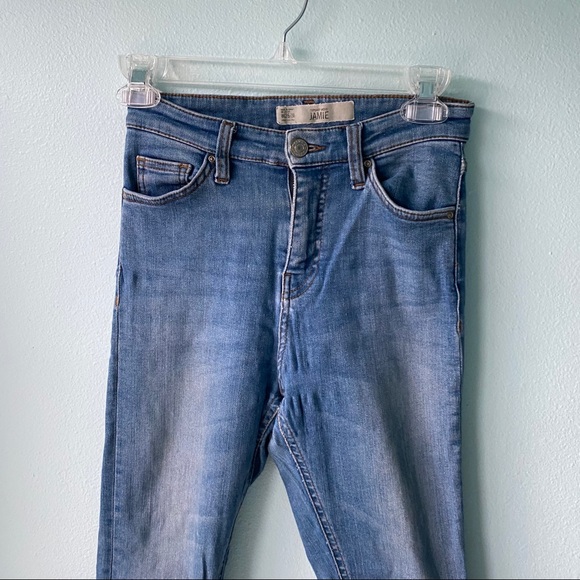 Topshop Jamie Moto Skinny Jeans - Picture 2 of 5